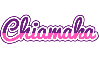 Chiamaka cheerful logo