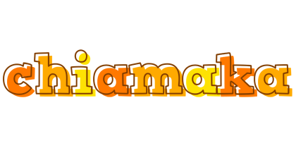 Chiamaka desert logo