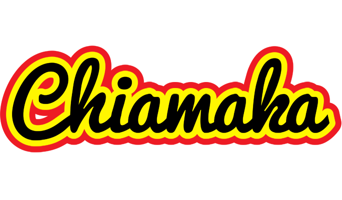 Chiamaka flaming logo