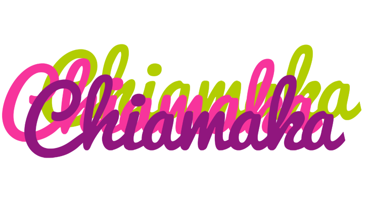 Chiamaka flowers logo
