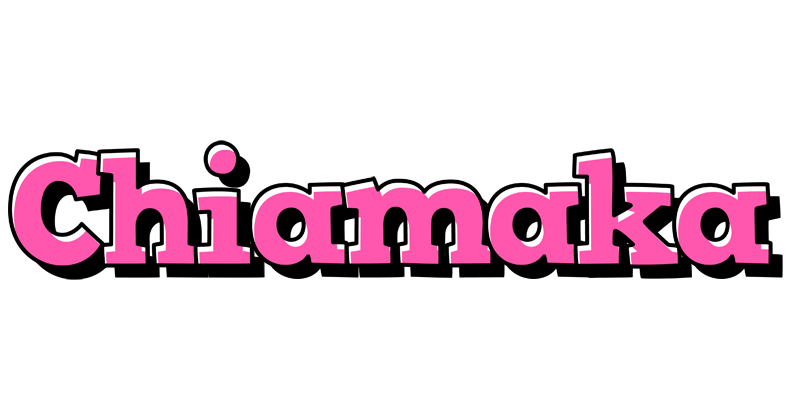 Chiamaka girlish logo