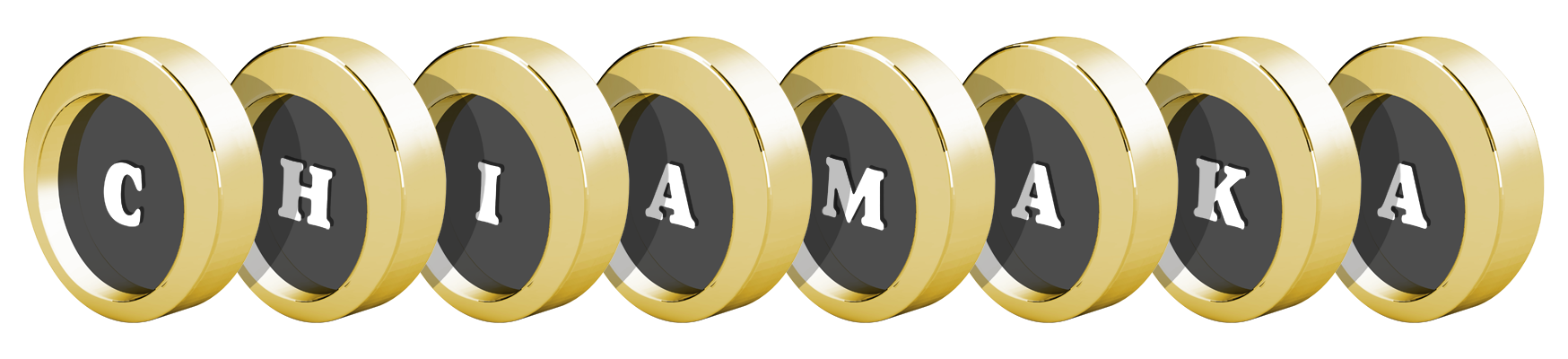 Chiamaka gold logo