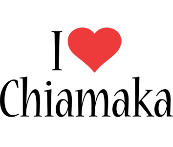 Chiamaka i-love logo