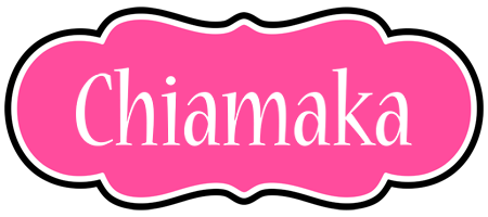 Chiamaka invitation logo