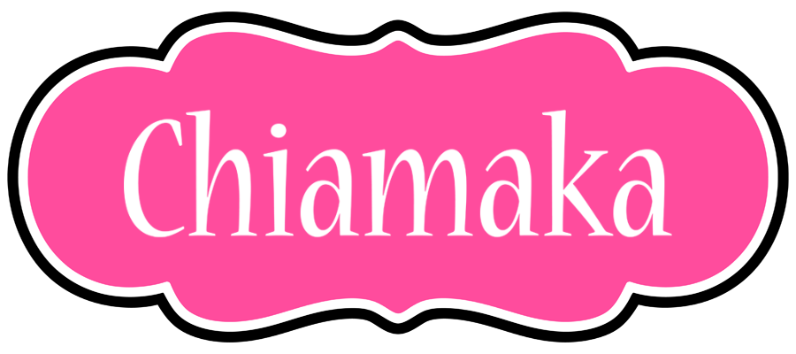 Chiamaka invitation logo