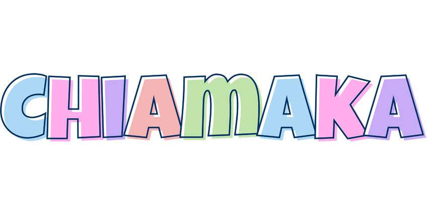 Chiamaka pastel logo