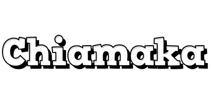 Chiamaka snowing logo