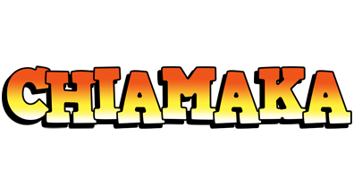 Chiamaka sunset logo