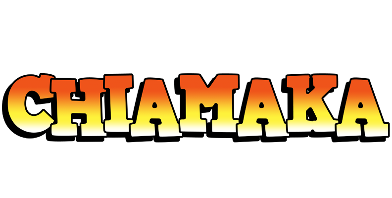 Chiamaka sunset logo