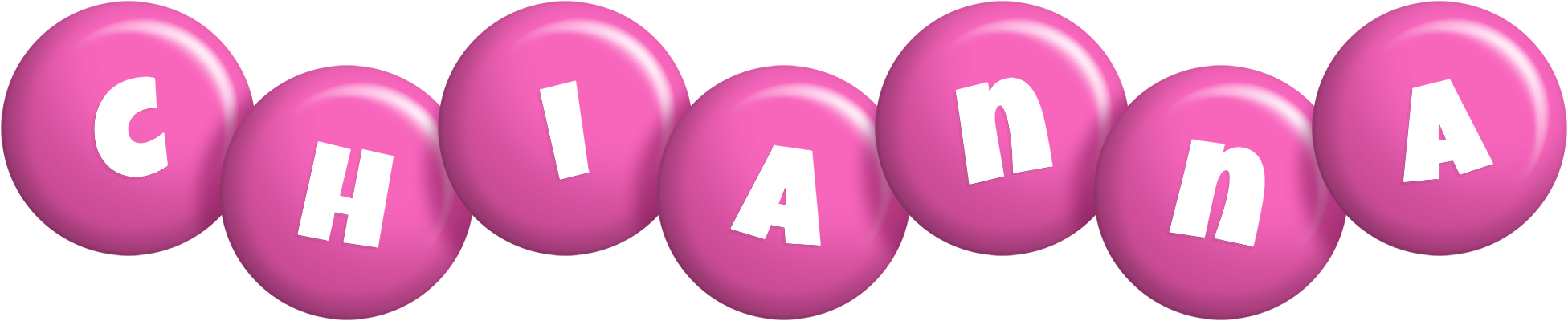 Chianna candy-pink logo