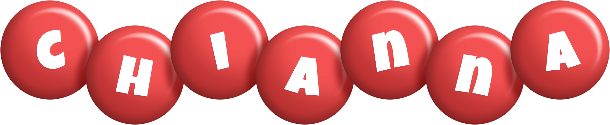 Chianna candy-red logo