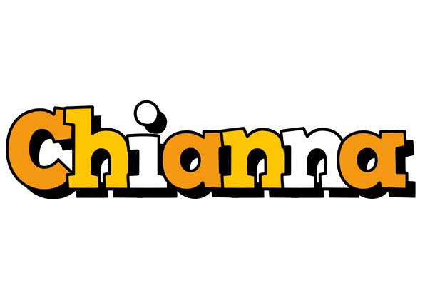 Chianna cartoon logo