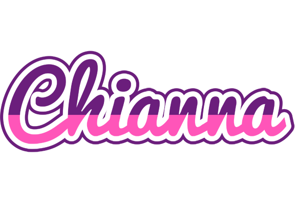 Chianna cheerful logo