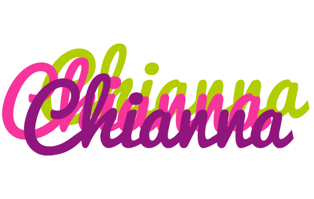 Chianna flowers logo