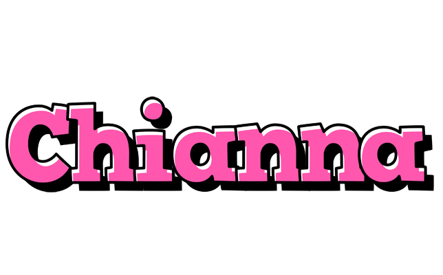Chianna girlish logo