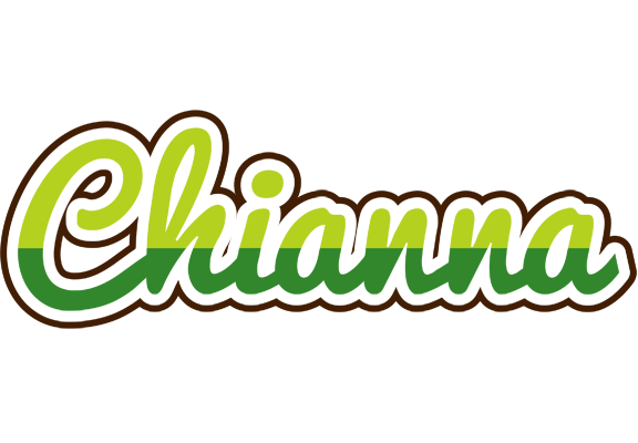 Chianna golfing logo