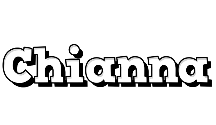 Chianna snowing logo