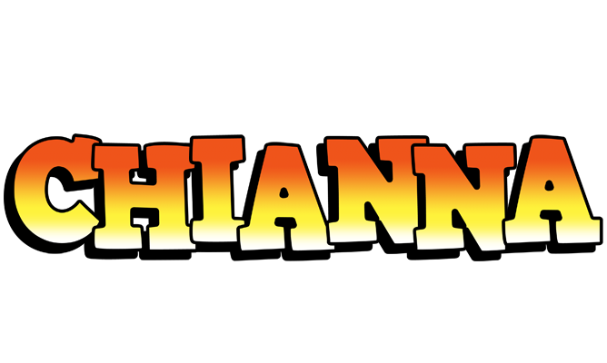 Chianna sunset logo