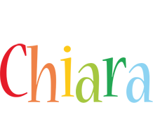 Chiara birthday logo