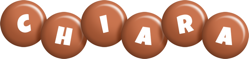Chiara candy-brown logo