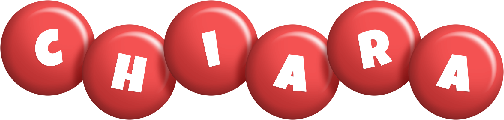 Chiara candy-red logo