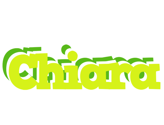 Chiara citrus logo