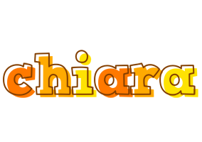 Chiara desert logo