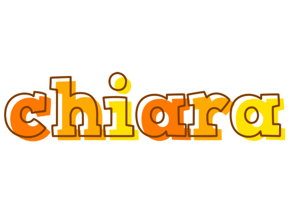Chiara desert logo