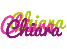 Chiara flowers logo