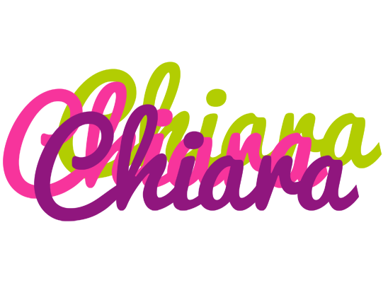 Chiara flowers logo
