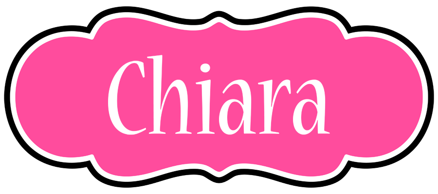 Chiara invitation logo