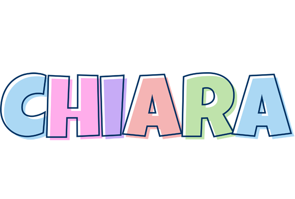 Chiara pastel logo