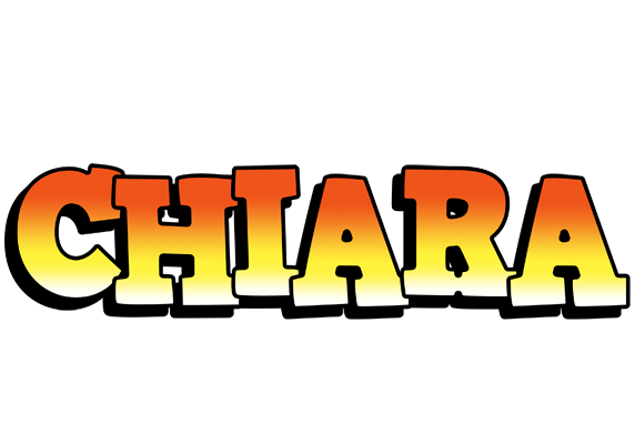 Chiara sunset logo
