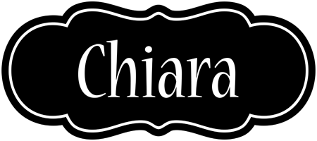 Chiara welcome logo