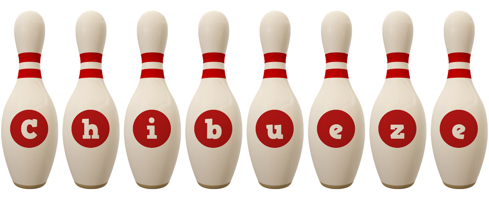 Chibueze bowling-pin logo