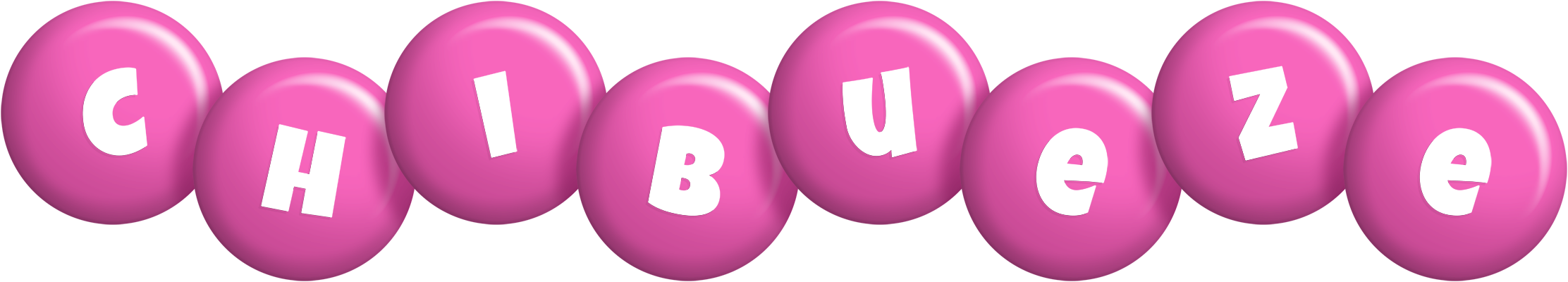 Chibueze candy-pink logo