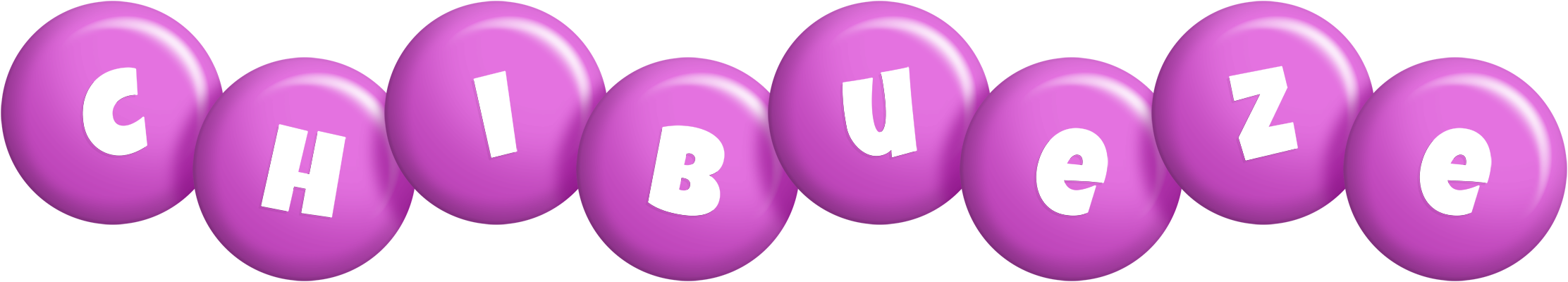 Chibueze candy-purple logo