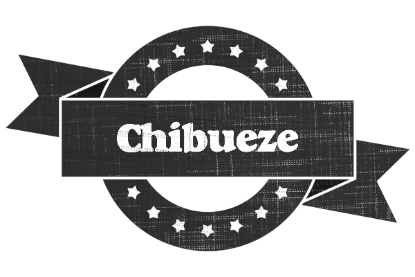 Chibueze grunge logo