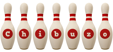 Chibuzo bowling-pin logo