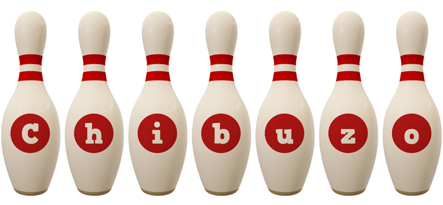 Chibuzo bowling-pin logo