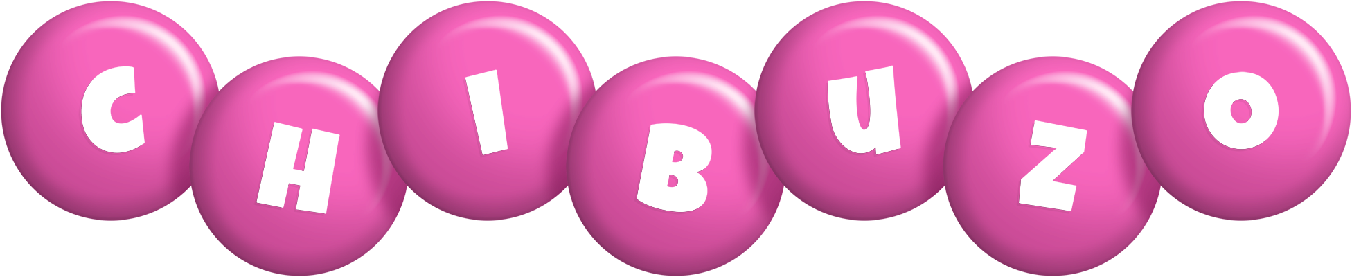 Chibuzo candy-pink logo