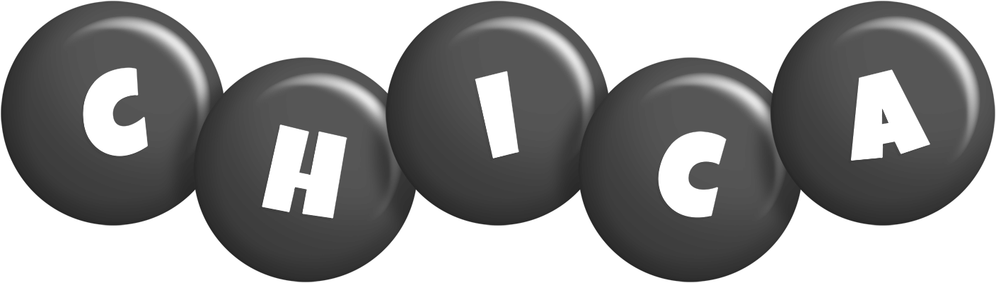 Chica candy-black logo