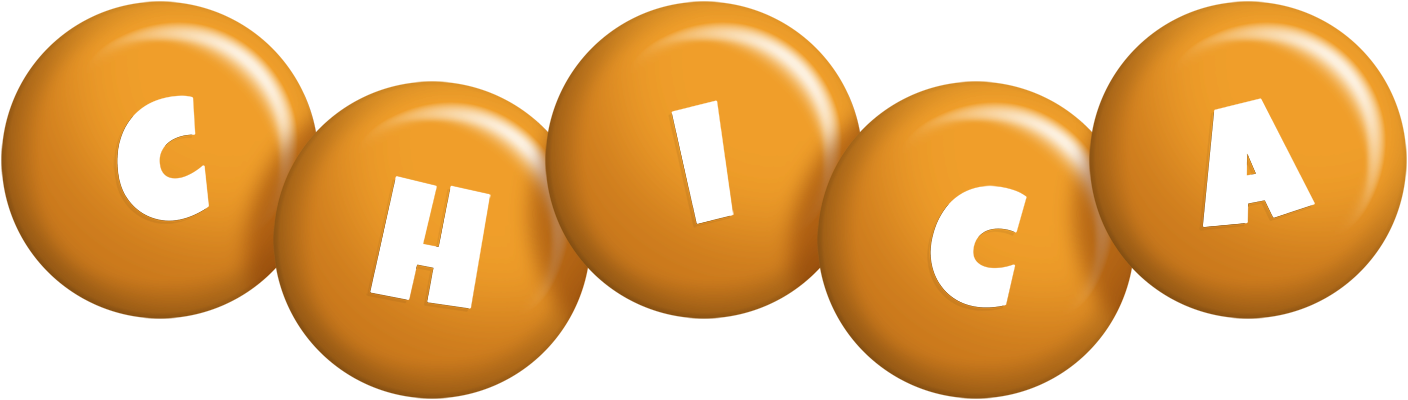 Chica candy-orange logo