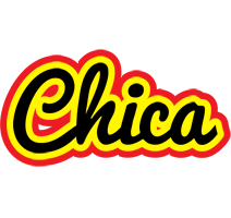 Chica flaming logo