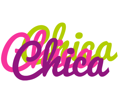Chica flowers logo