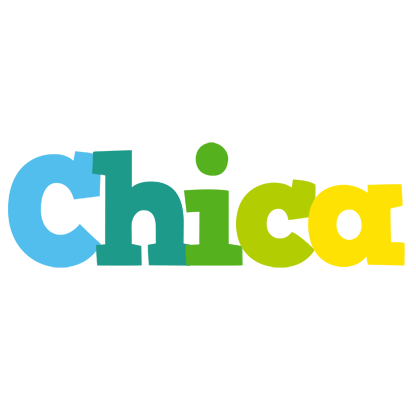 Chica rainbows logo