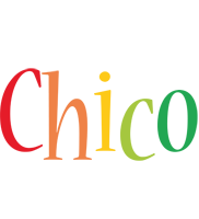 Chico birthday logo