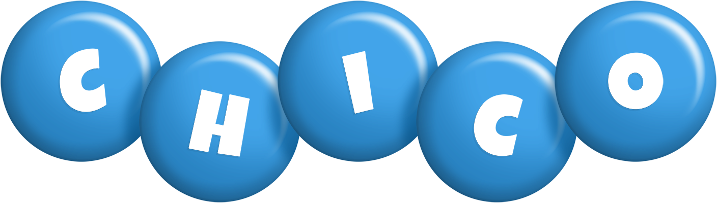 Chico candy-blue logo