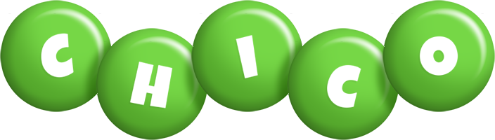 Chico candy-green logo