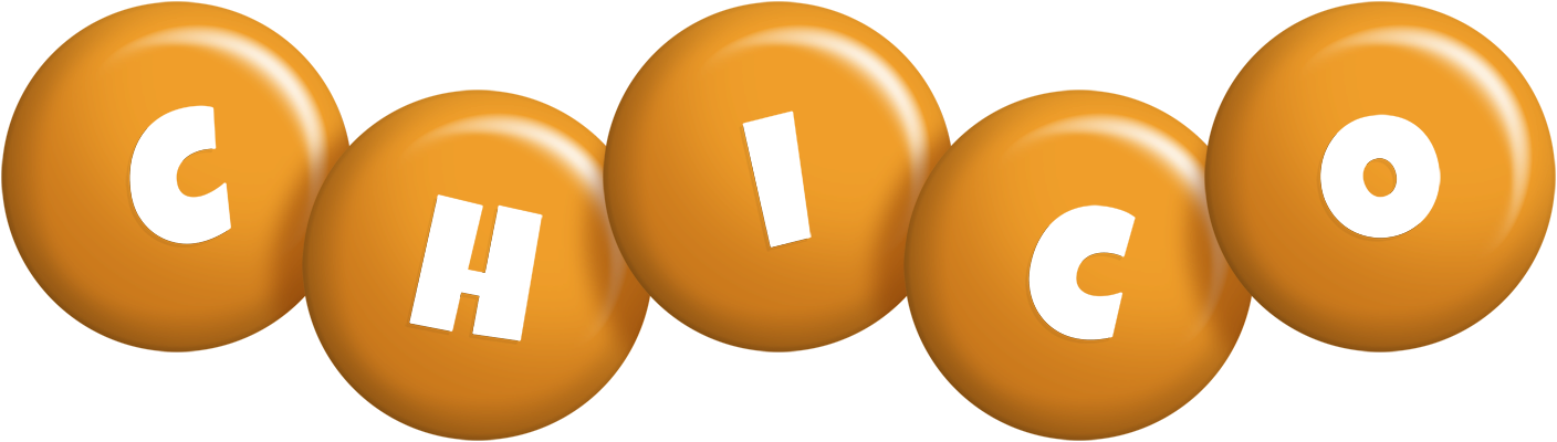 Chico candy-orange logo